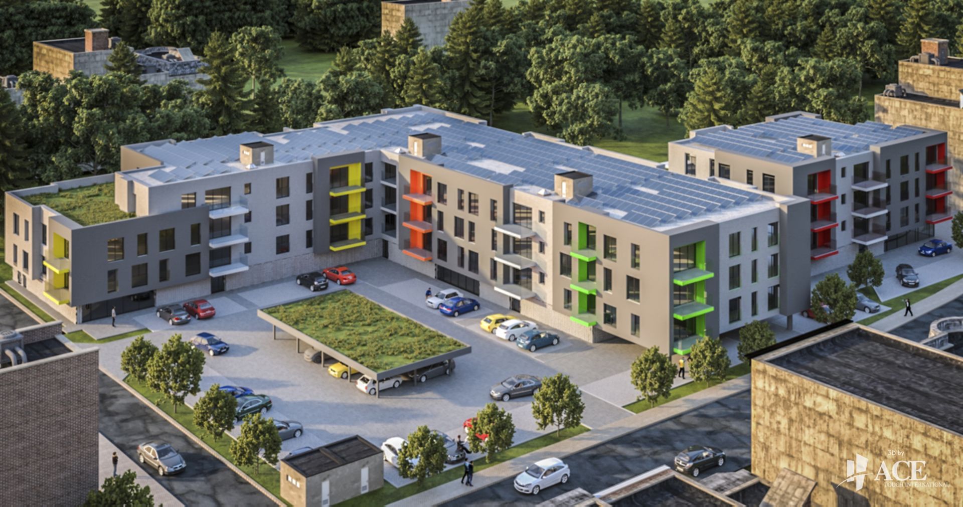 Appartement carports à Milmort - Herstal