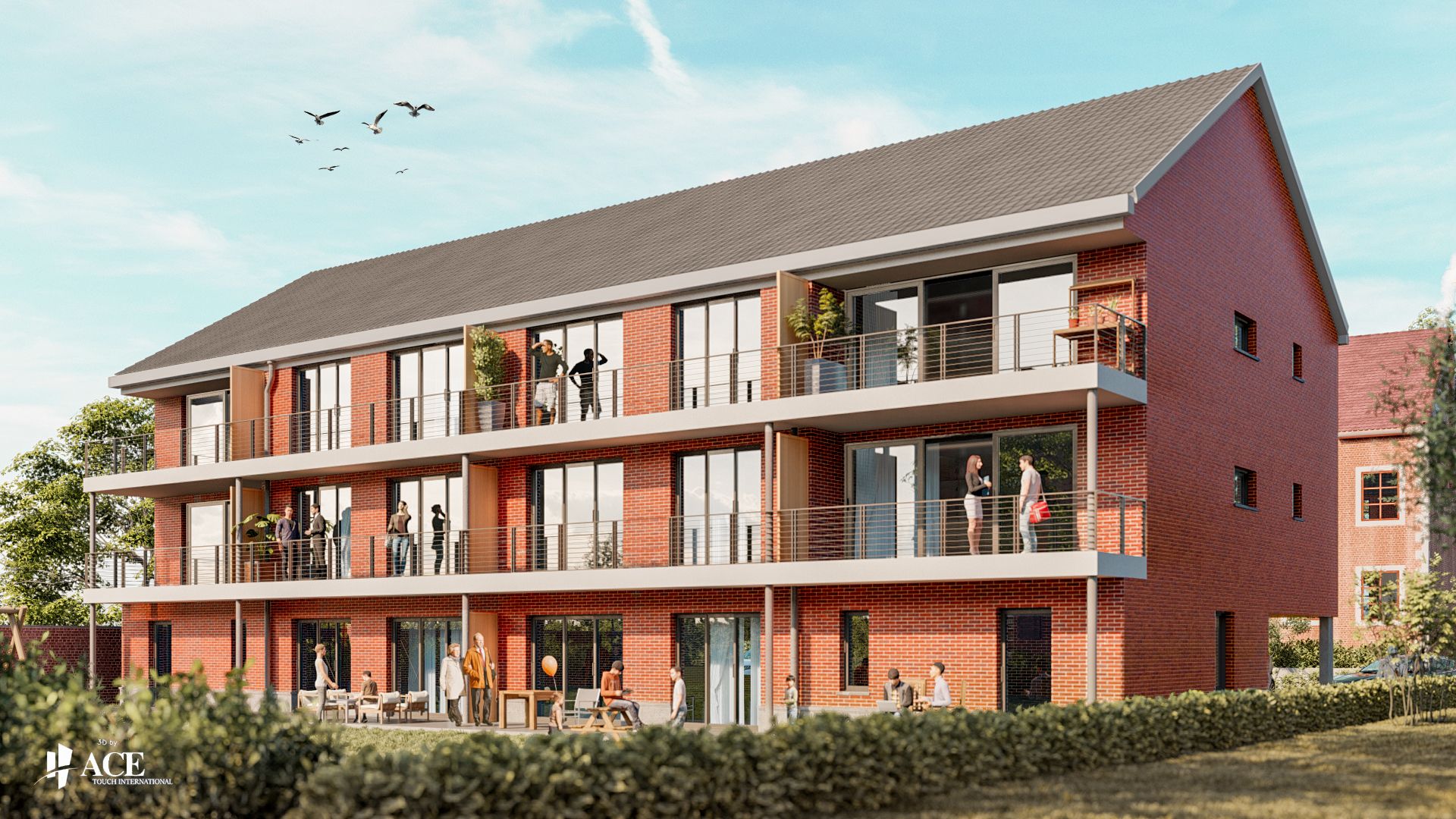 Appartement carports à Cerexhe-Heuseux